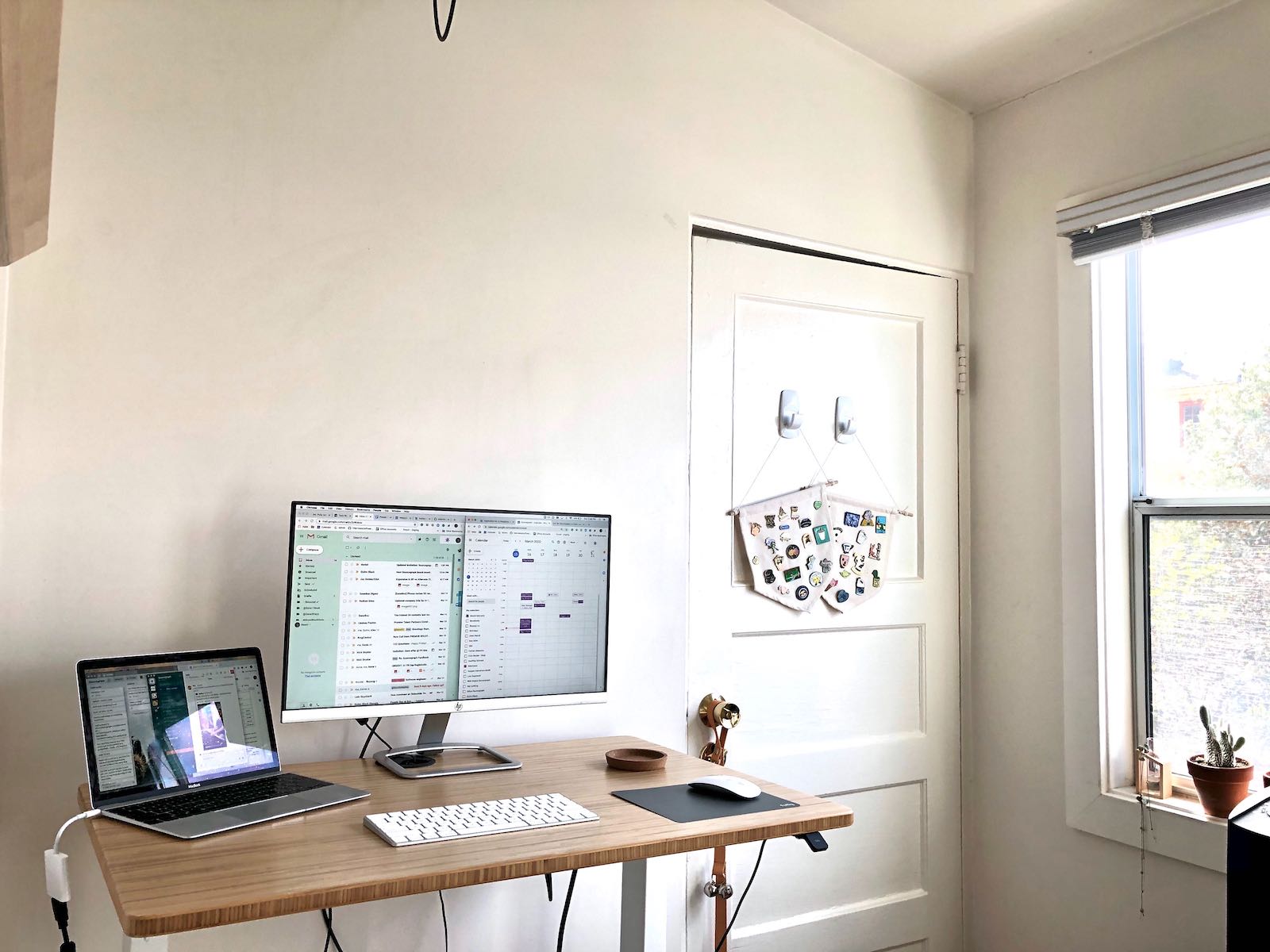 Home office setup of Noemi Mercado, Head of PeopleOps