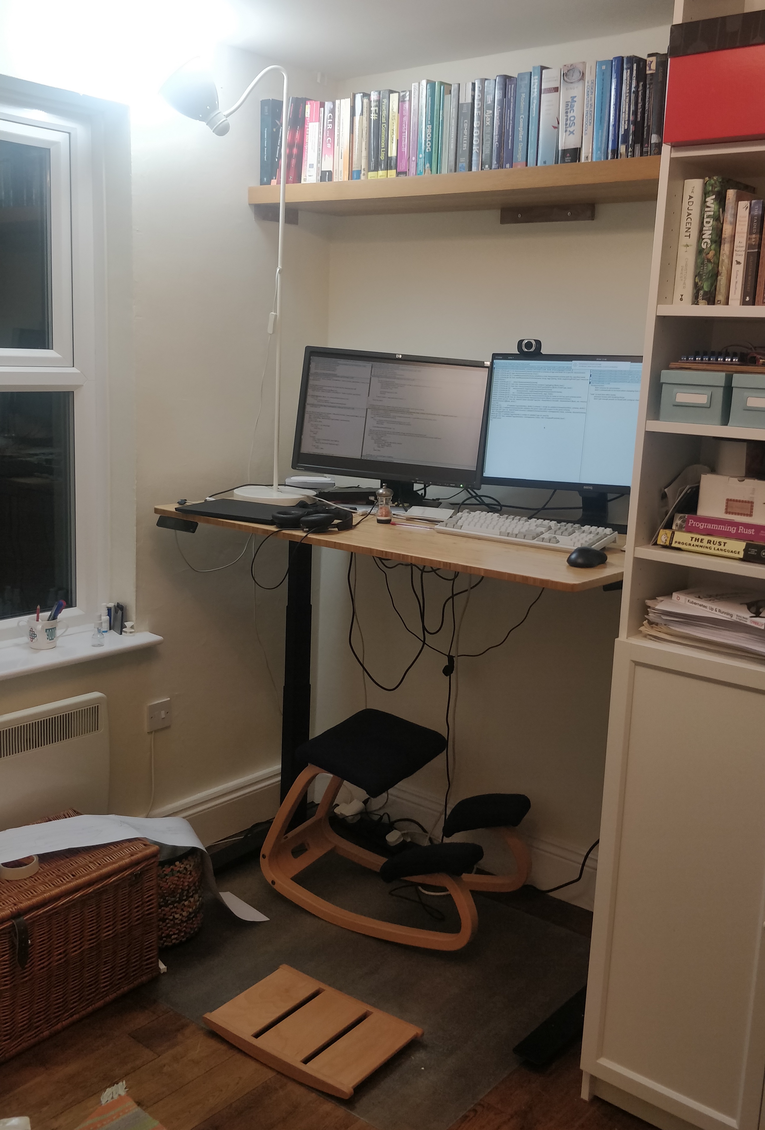 Rog's current desk setup
